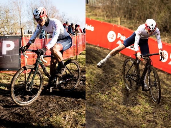 シクロクロス世界選手権2025に柚木伸元選手と副島達海選手が参戦