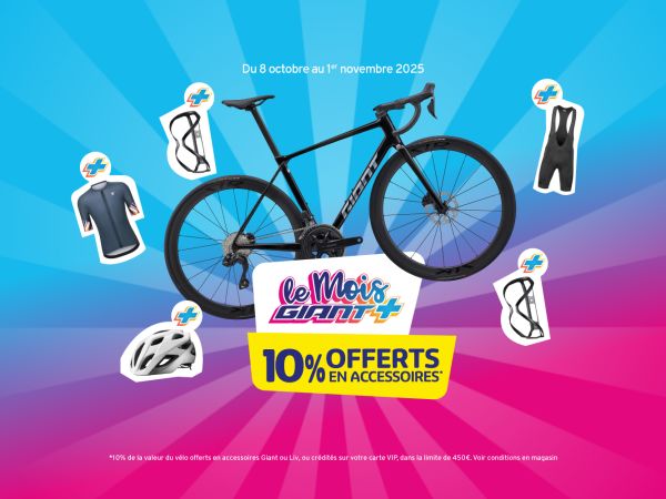 Le Mois Giant + arrive en magasin du 08 octobre au 1er novembre !