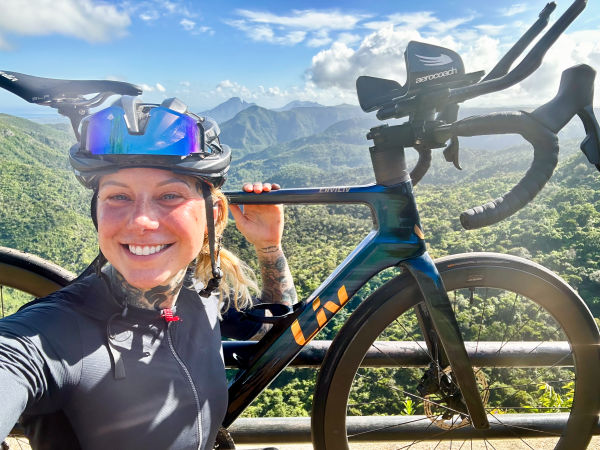 Dr. Sarah Ruggins is taking on the ultimate cycling challenge and is d...