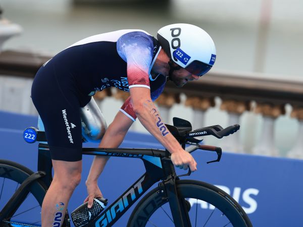 Jules Ribstein a pu d�couvrir le parcours des JO de Paris 2024 lors du Test Event Paris 2024.