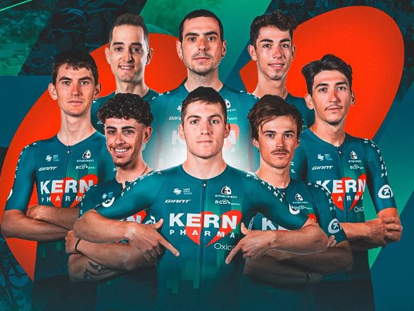 ¡DE NUEVO EN LA VUELTA! Estos son los ocho ciclistas del Equipo Kern Pharma para La Vuelta a España