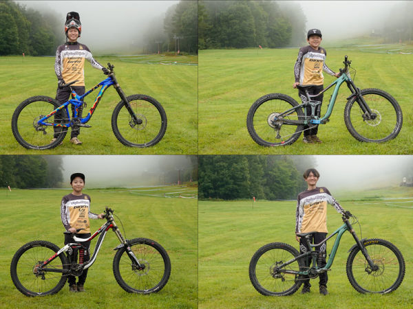 【MTBグラスルーツプログラム】DH SERIES富士見大会、二人そろって表彰台へ