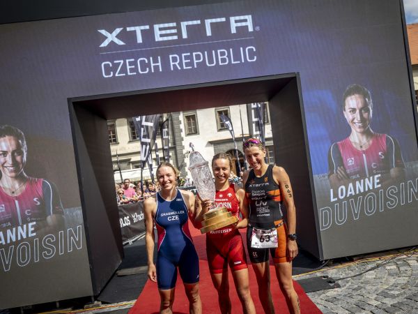 Podiums d'Alizée Paties sur le Xterra Czech!