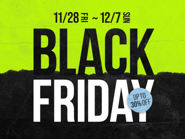 対象バイクが最大30%オフ！一年に一度のBlack Fridayセールを開催！