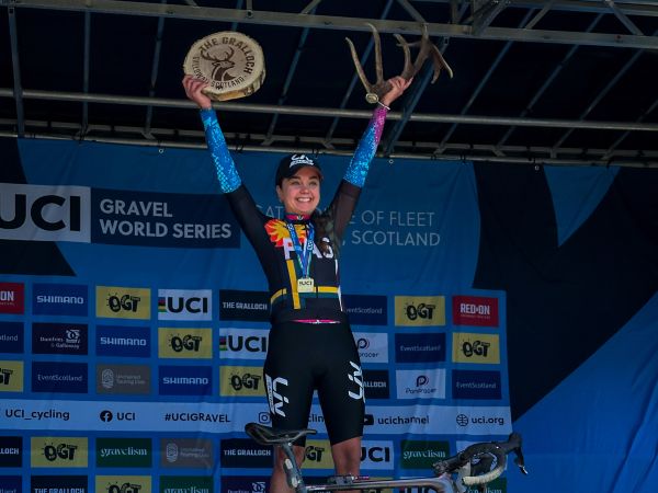 Tessa Neefjes Claims Victory at The Gralloch UCI Gravel World Series in Scotland