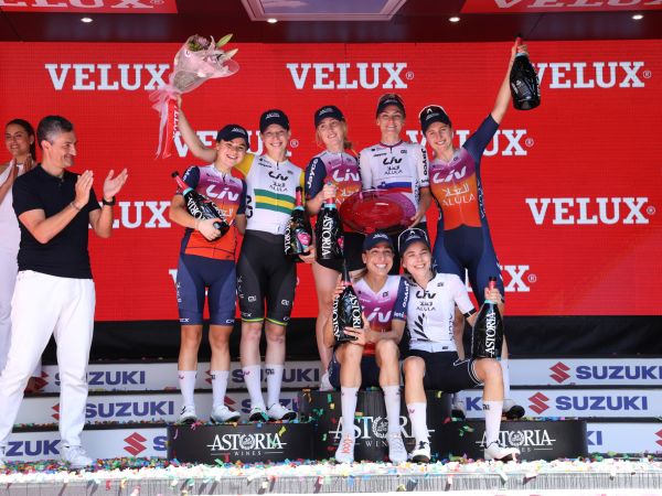 Liv AlUla Jayco Wins the Team Classification at the Giro d’Italia Women, Mavi García Finishes Top 10 Overall!