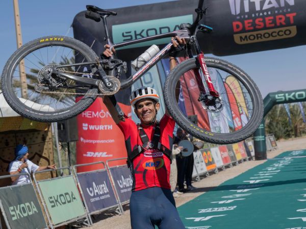 Andrey Amador y la Giant Anthem Advanced Pro conquista la Titan Desert...
