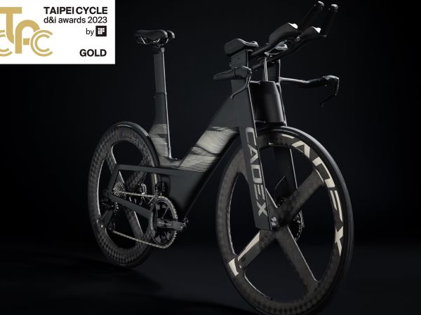 CADEX Tri Frameset Wins TAIPEI CYCLE d&i Gold Award