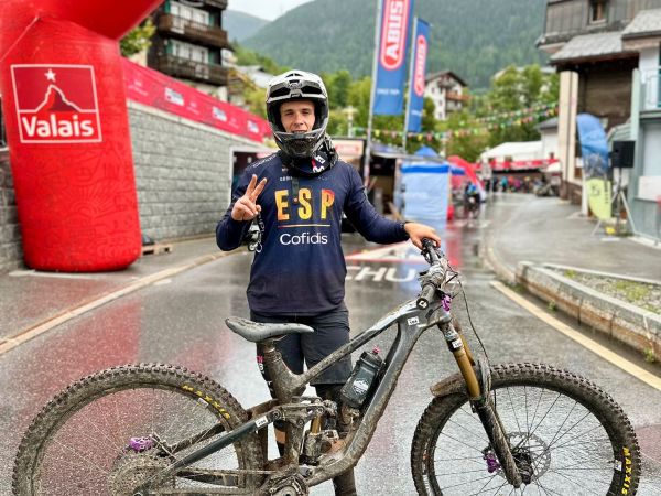Marco Veiga, Top 50 en el Mundial de Enduro 2025 en Valais con su Gian...