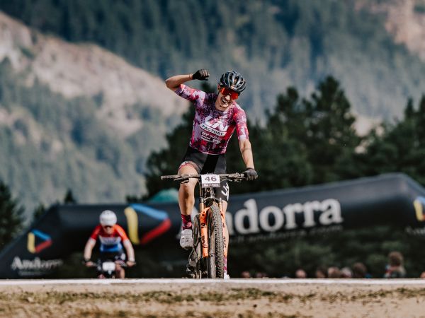 Ronja Blöchlinger Charges from Last Row to First Elite World Cup Podium in Andorra