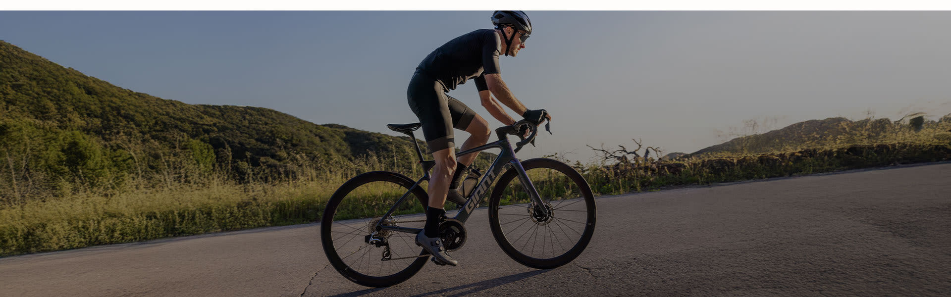electric road biker on a gravel patch