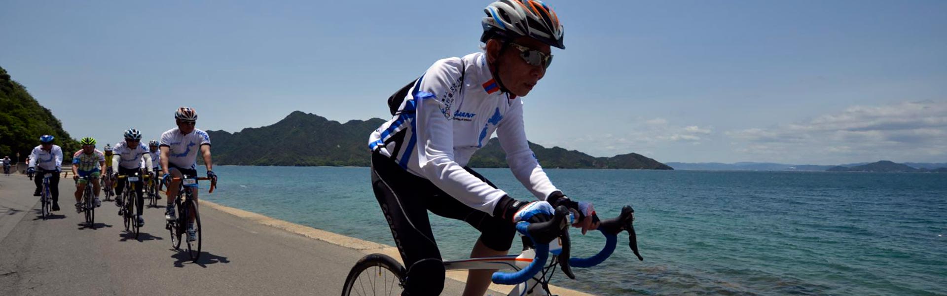 king liu riding bike