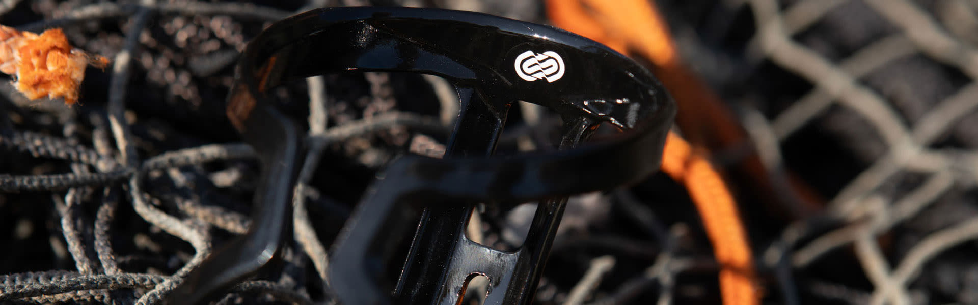 bottle cage on fishing net