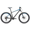 Image 1 of 1 - Matte Gun Metal Black / Gloss Vibrant Blue & Black