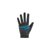 Image 1 of 4 - PODIUM-GEL-LF-GLOVE_BLACK-BLUE-FRONT_01.jpg
