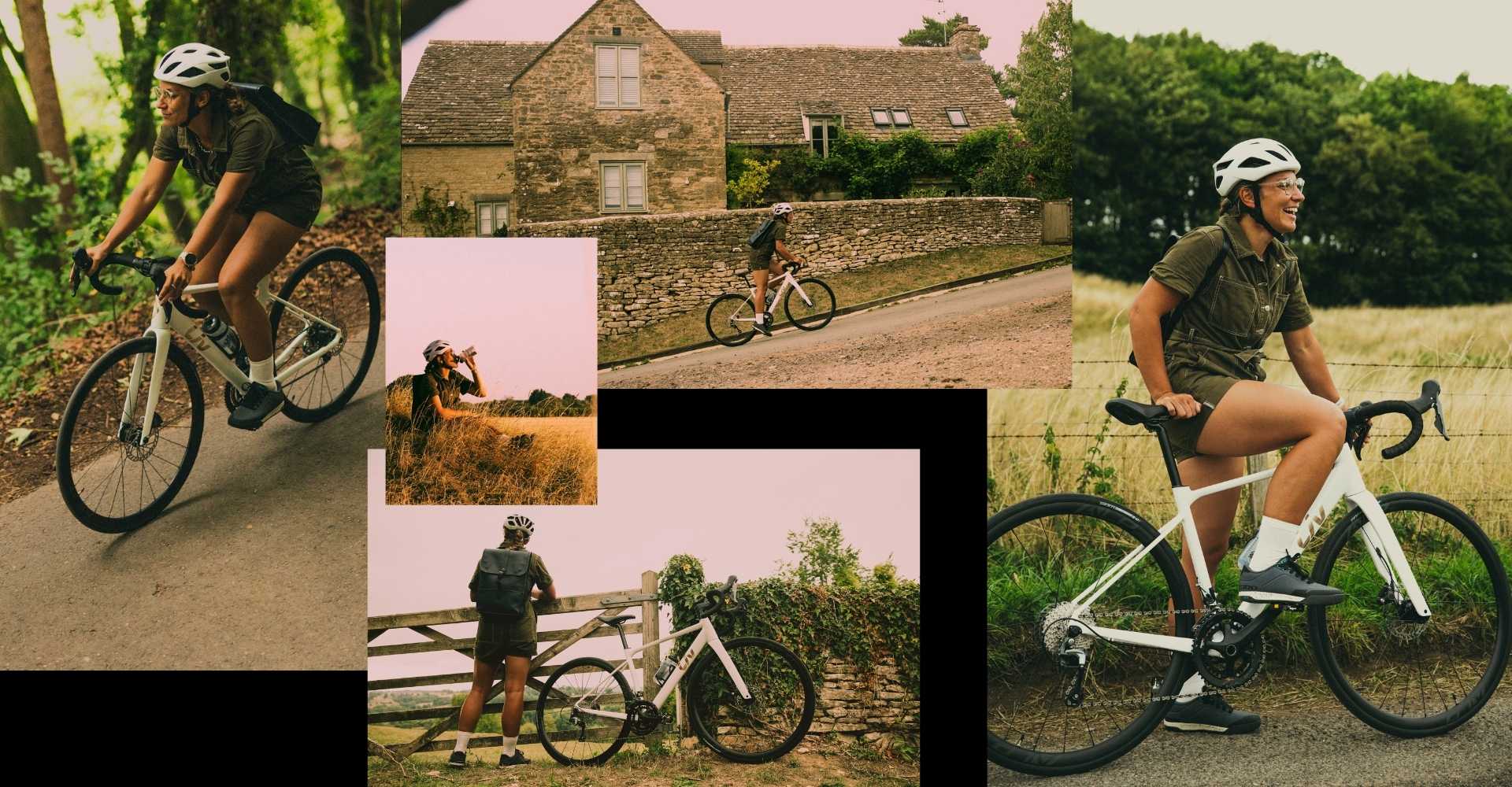 Woman riding the BeLiv