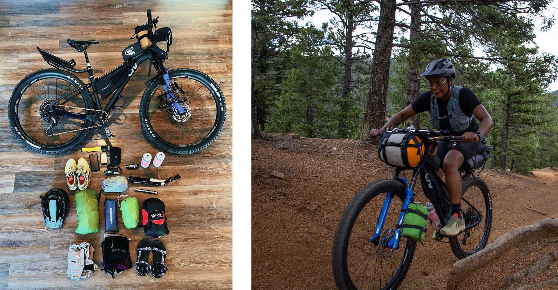 Items to pack for bikepacking trip