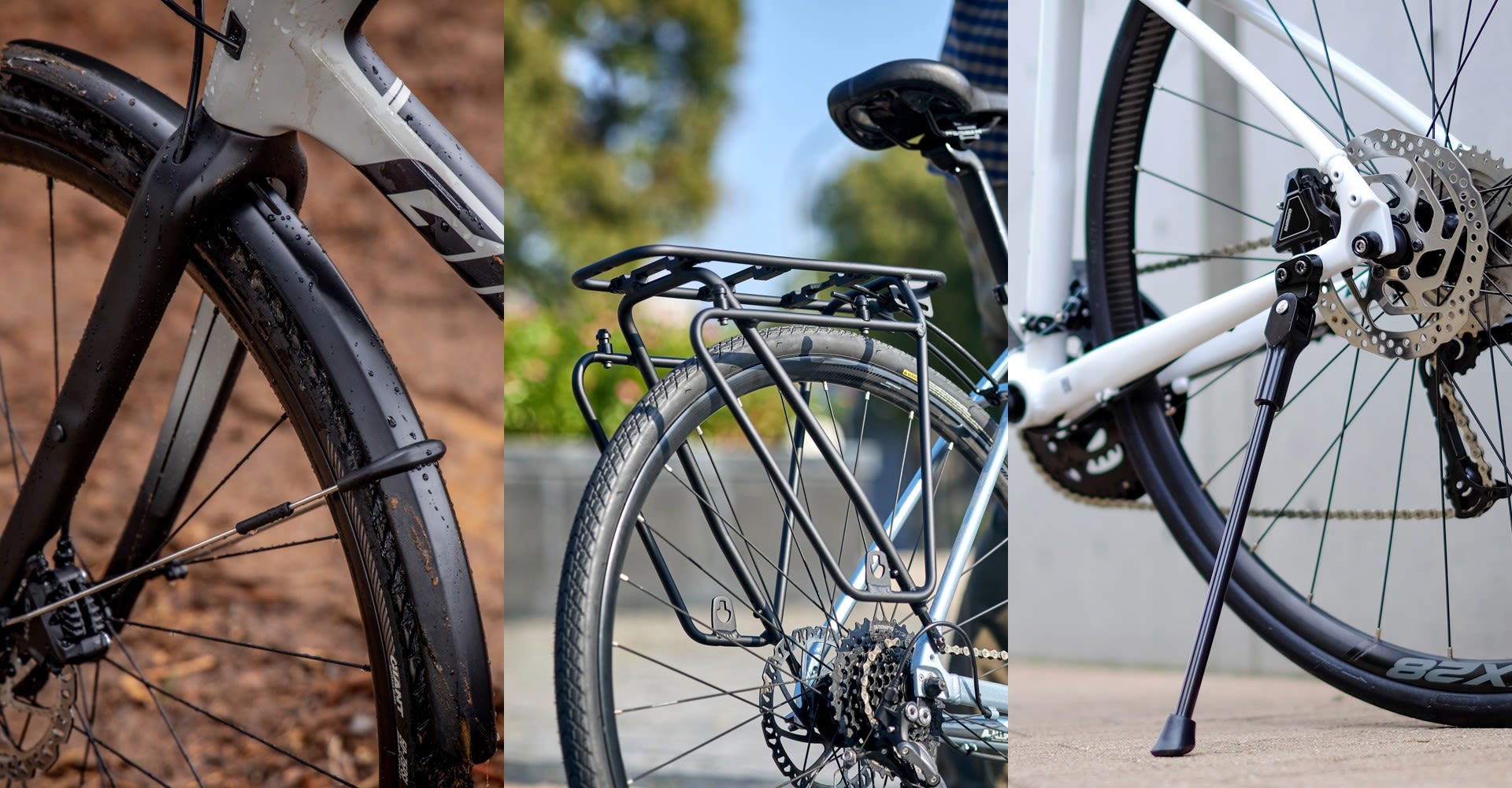 キックスタンド/ラック/フェンダー取付適合表