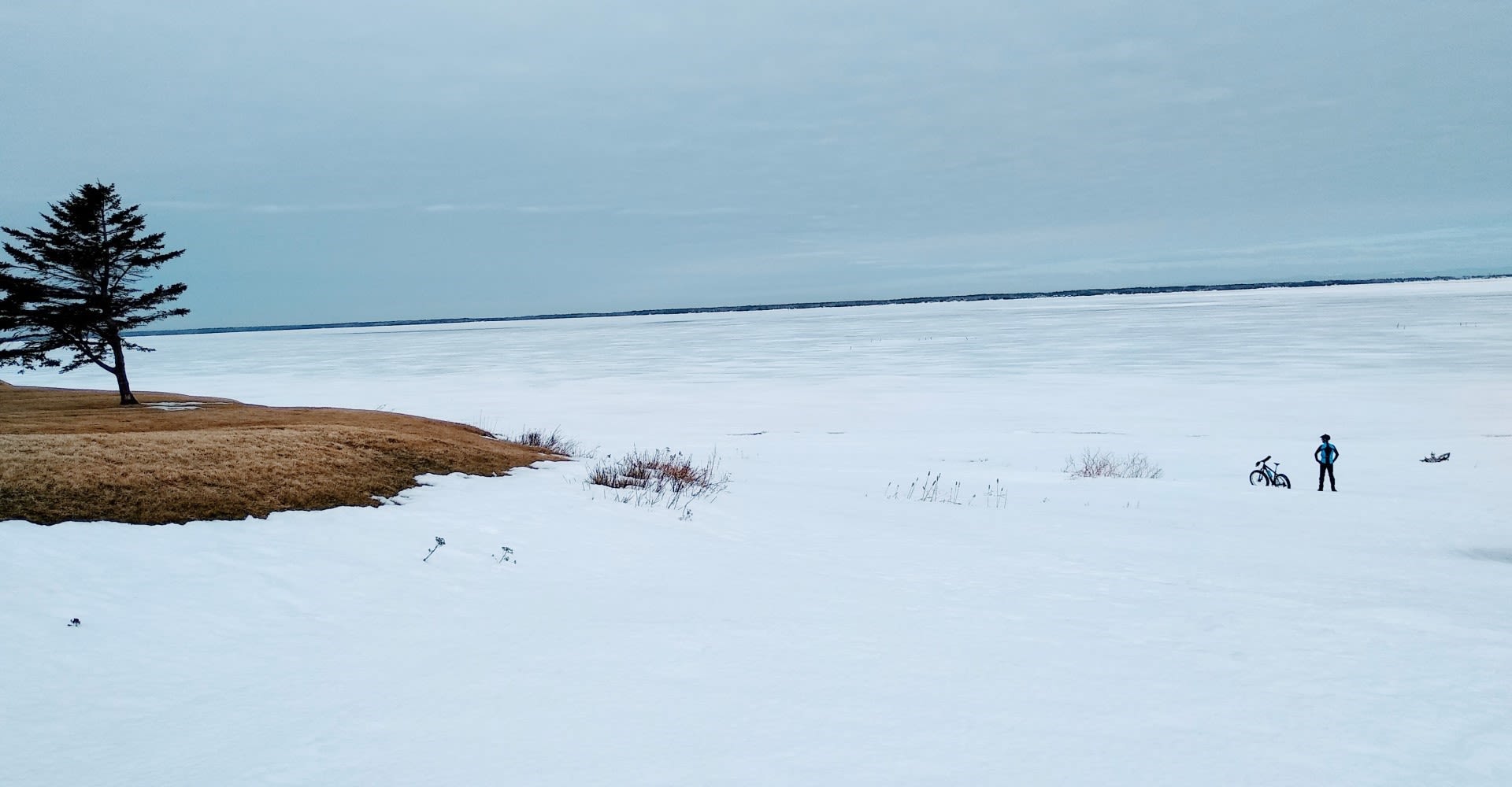 Rouler à travers l'hiver canadien