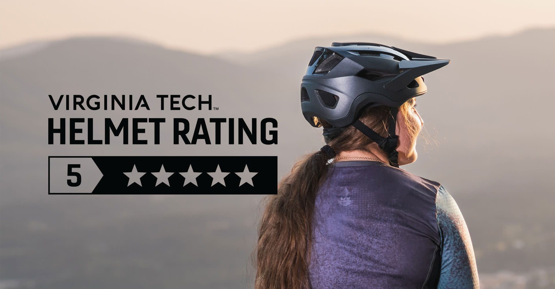 virginia tech mountain bike helmet test