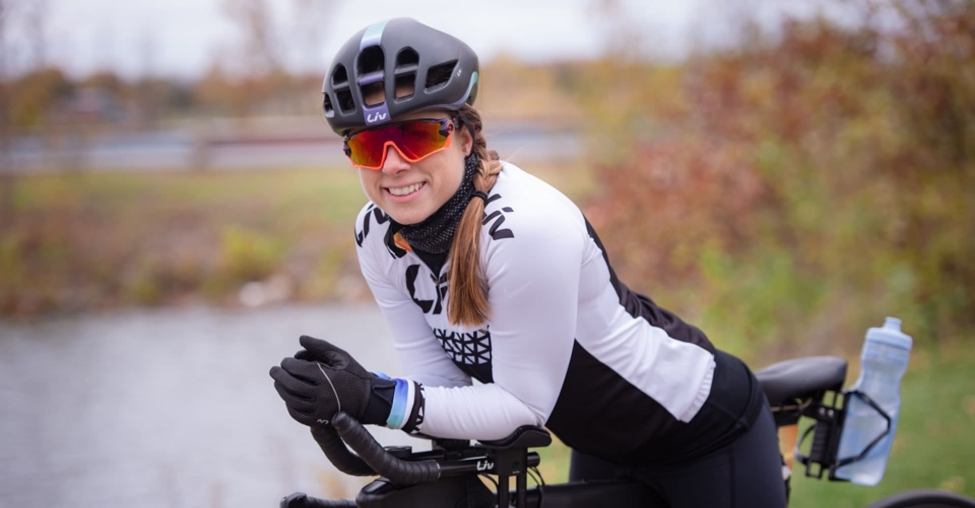 Riding through the Canadian winter
