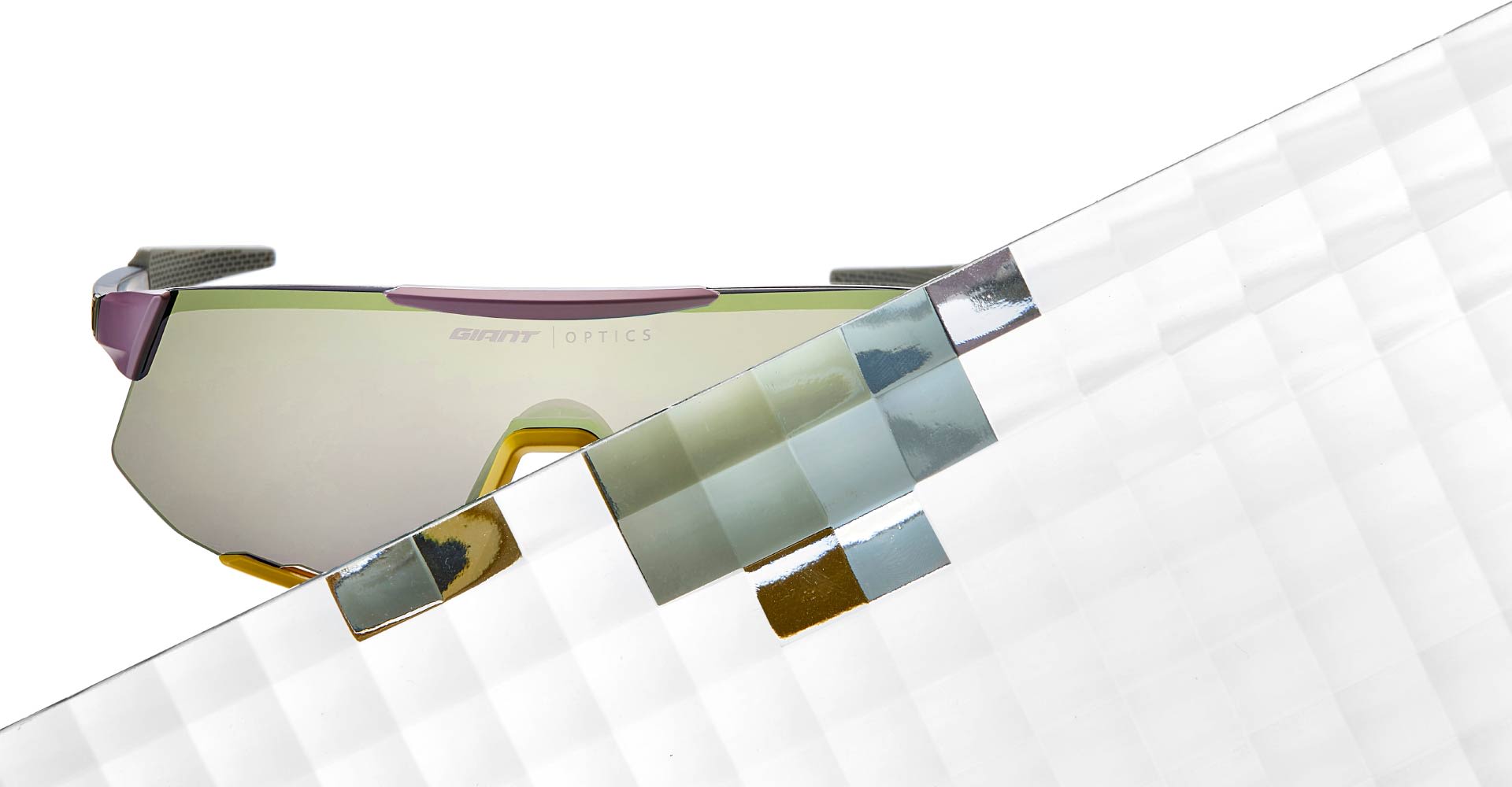 Lumea sunglasses shown is studio setting