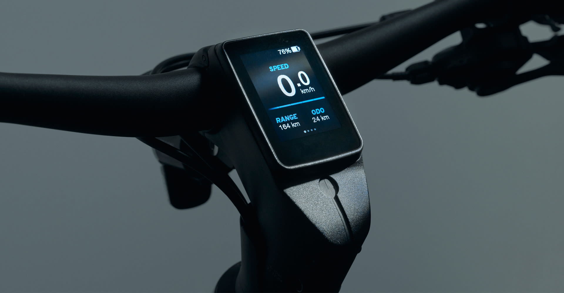 display unit on electric bike