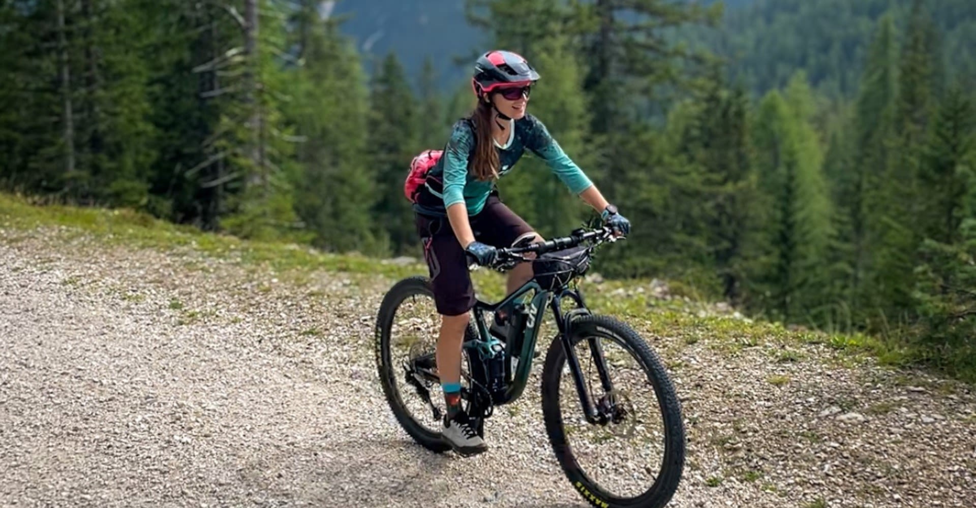 Kaia Lucky MTB na szlaku