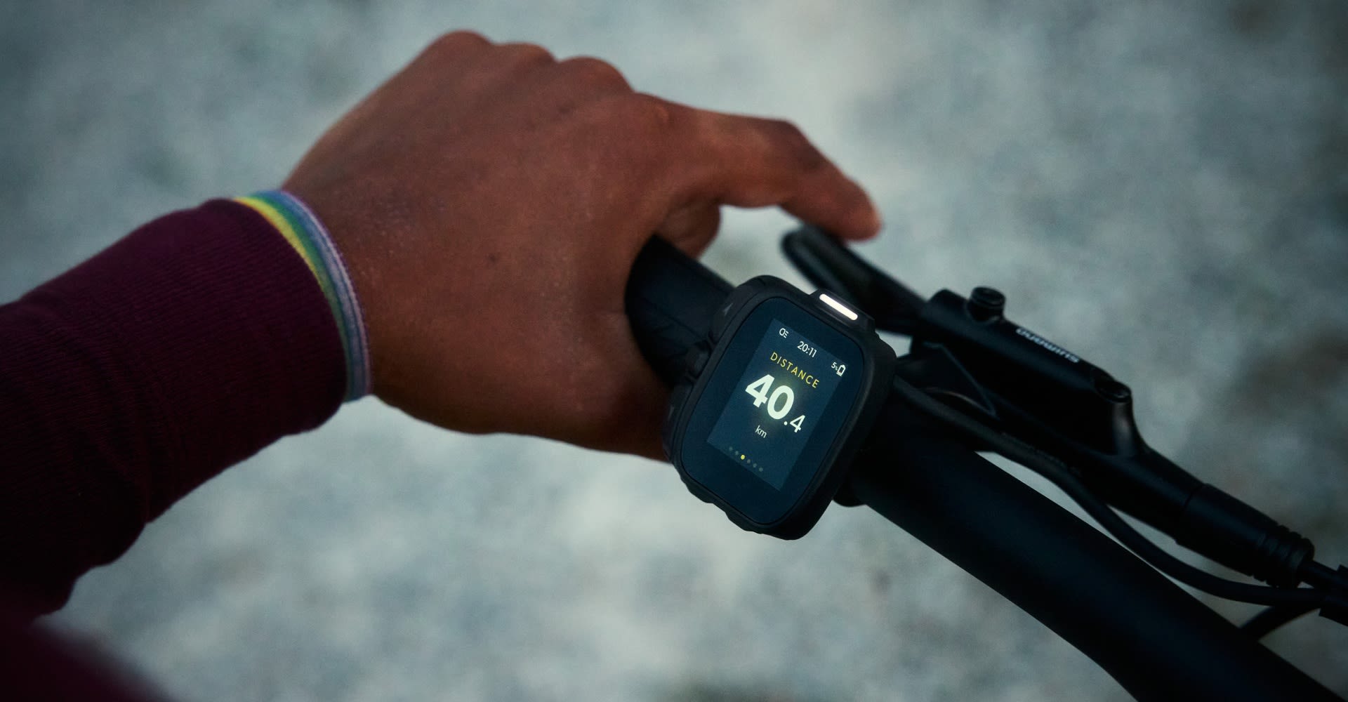 Close up of the RideControl Dash 2