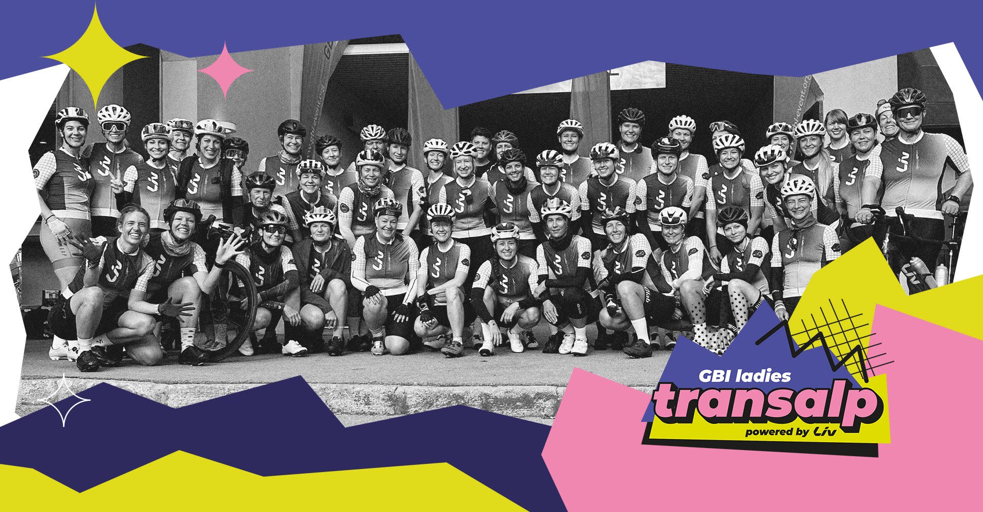 Gruppenbild Ladies Transalp 2025