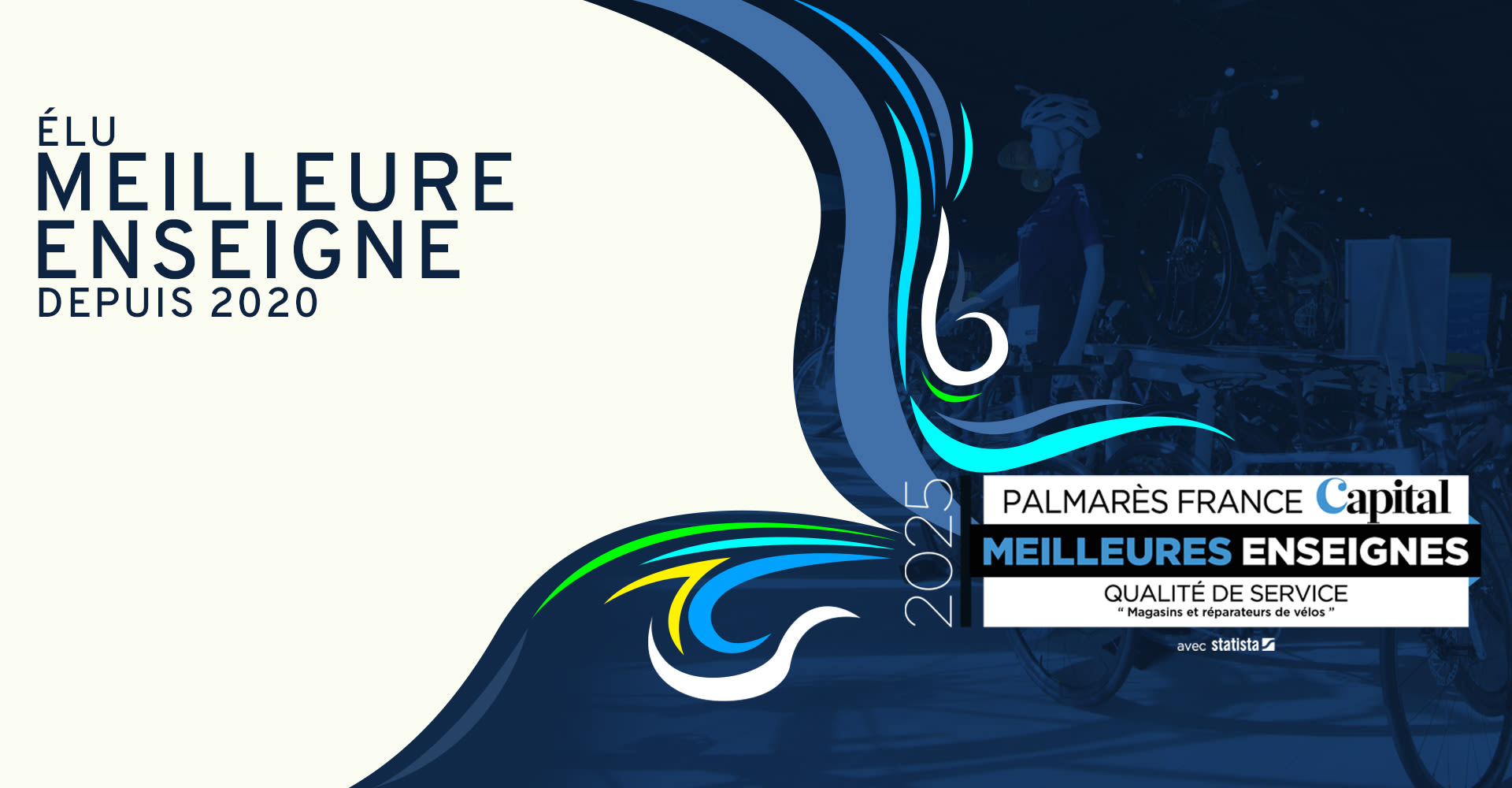 Meilleure Enseigne de Magasins de vélos depuis 2020