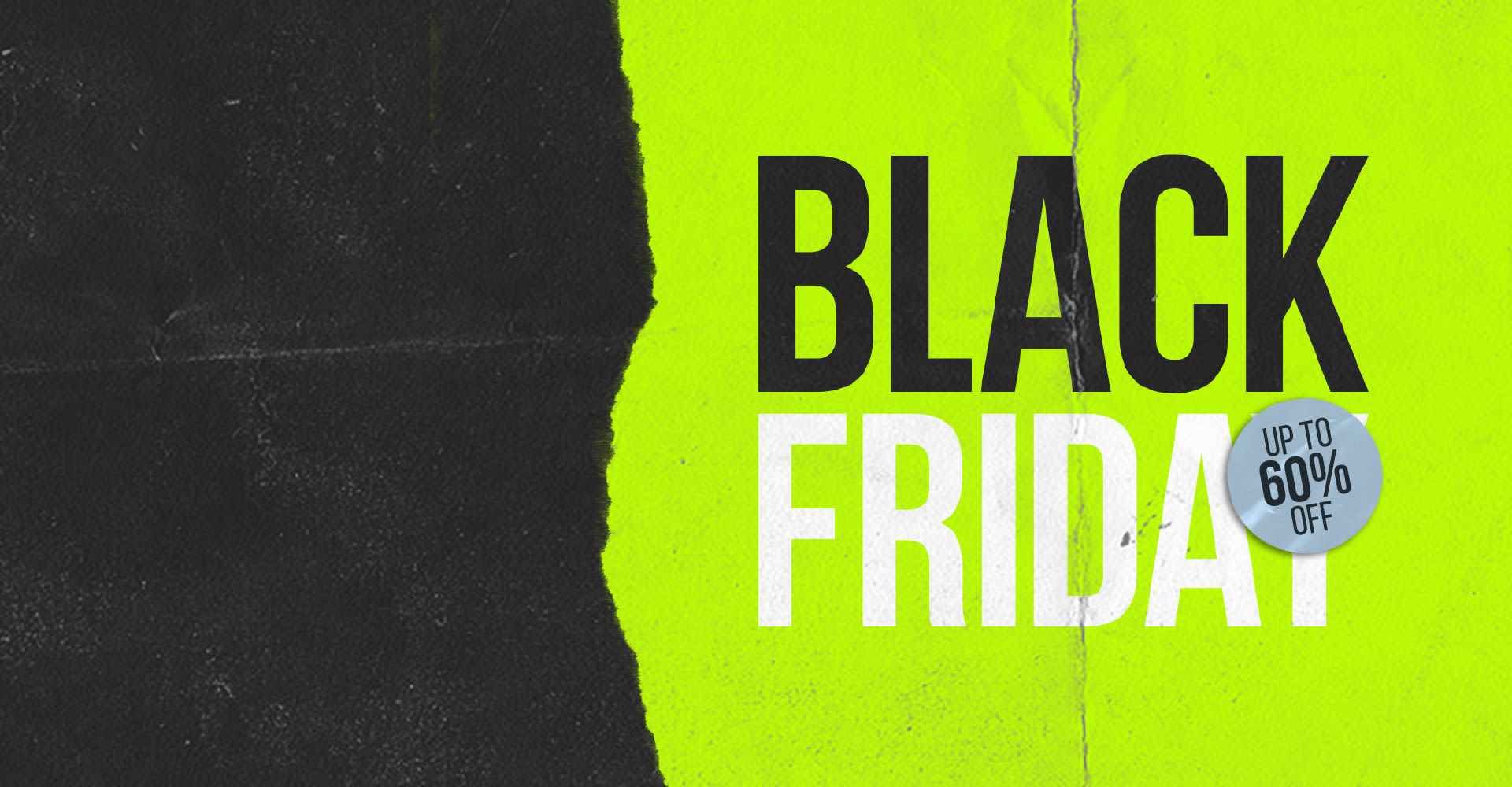 black friday sales banner