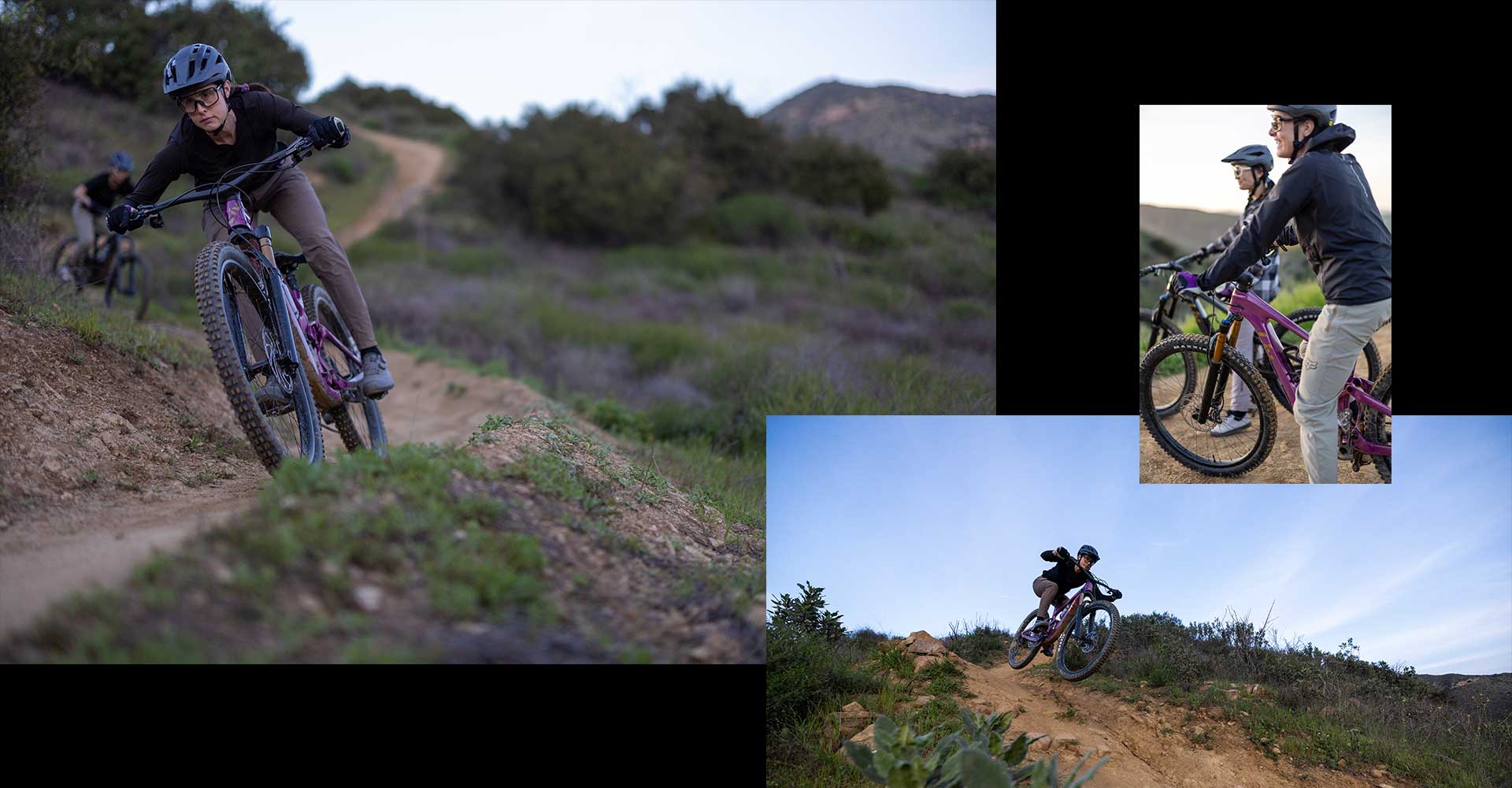 Woman riding the Intrigue X