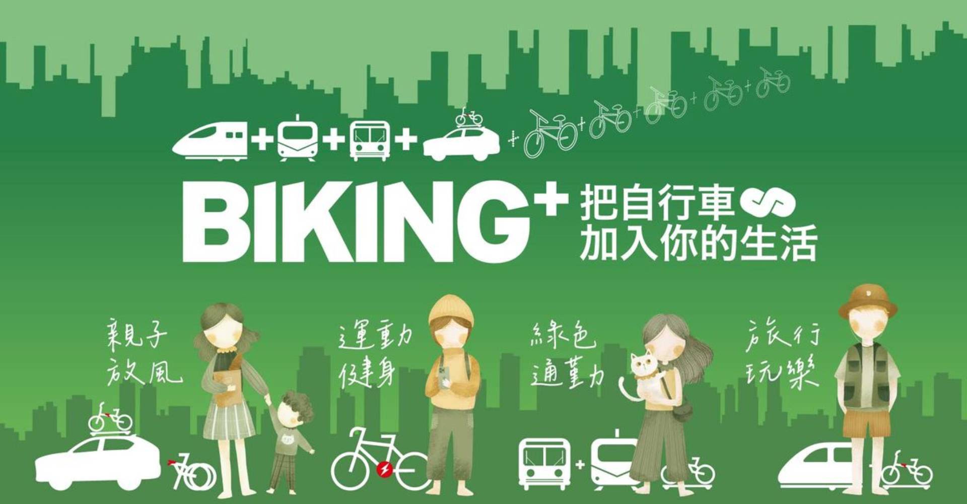 BIKING+把自行車加入你的生活 | Giant Bicycles Taiwan 臺灣