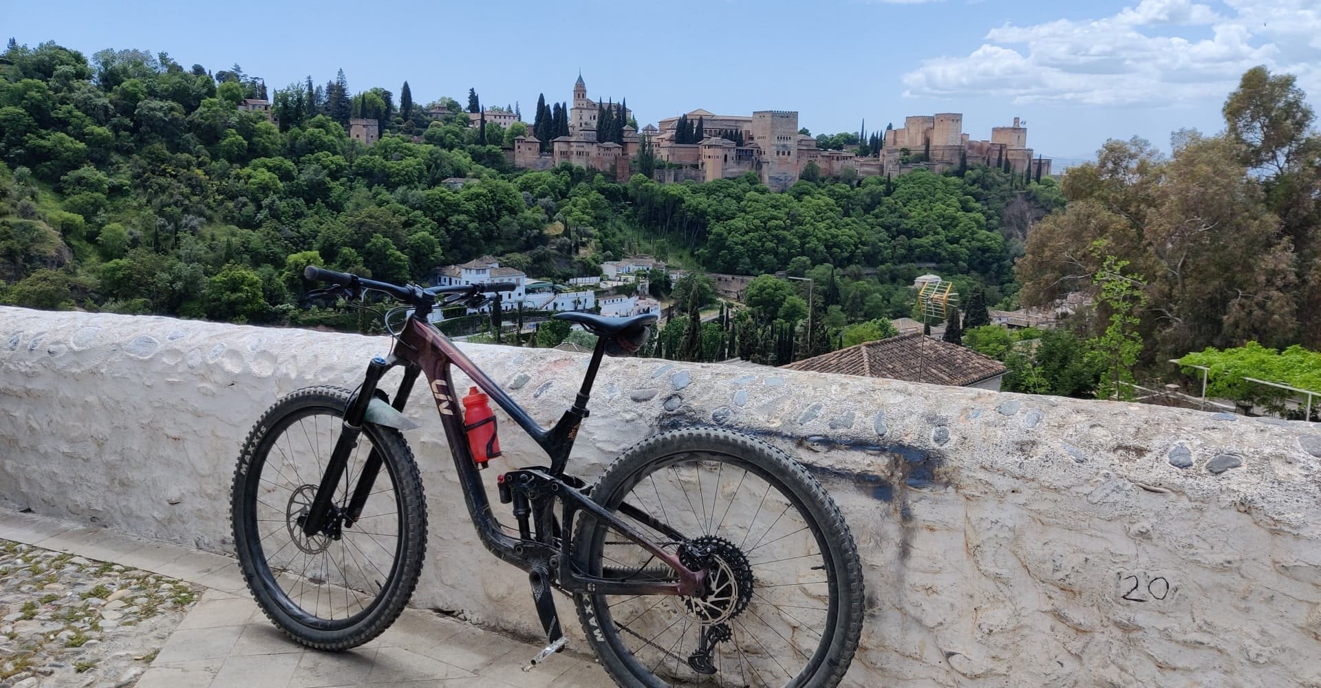 Bikes, tapas,  jámon, and sangria. 