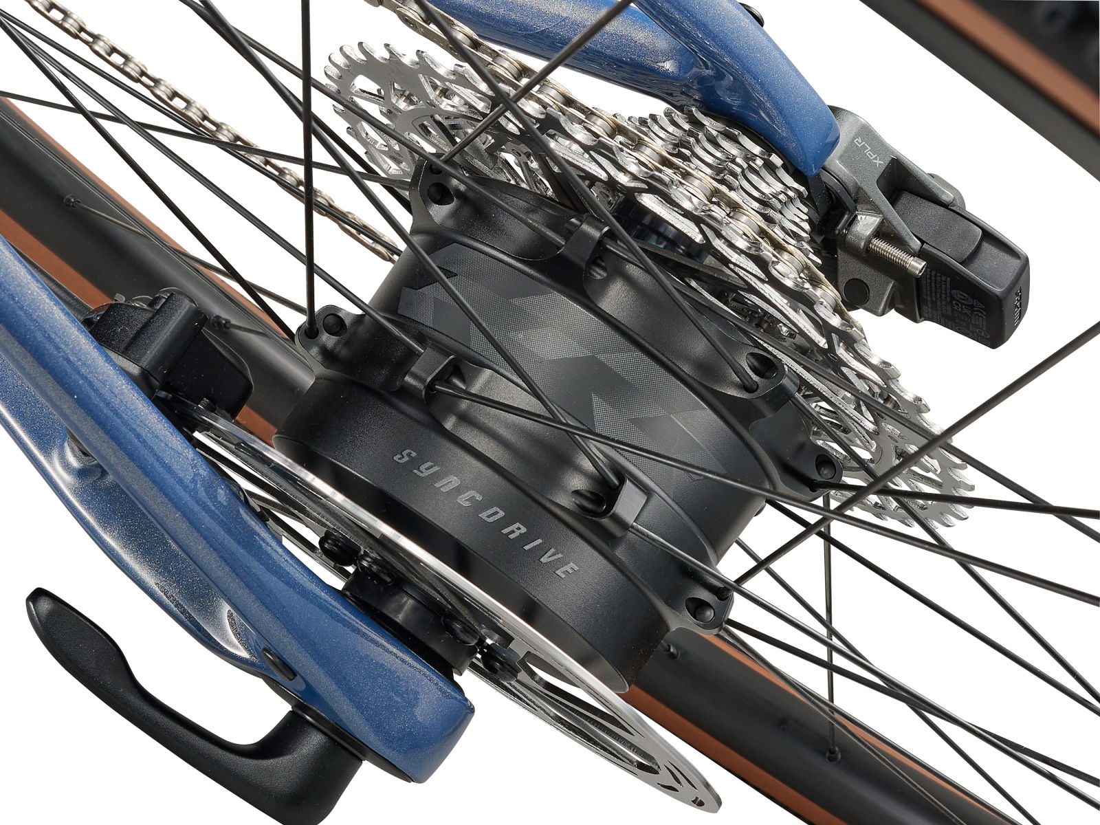 Giant Defy Advanced E+ Elite AR close up component detail