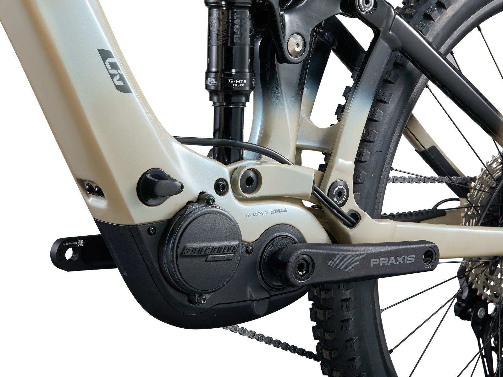 Liv Intrigue X Advanced E+ Elite 3 close up component detail