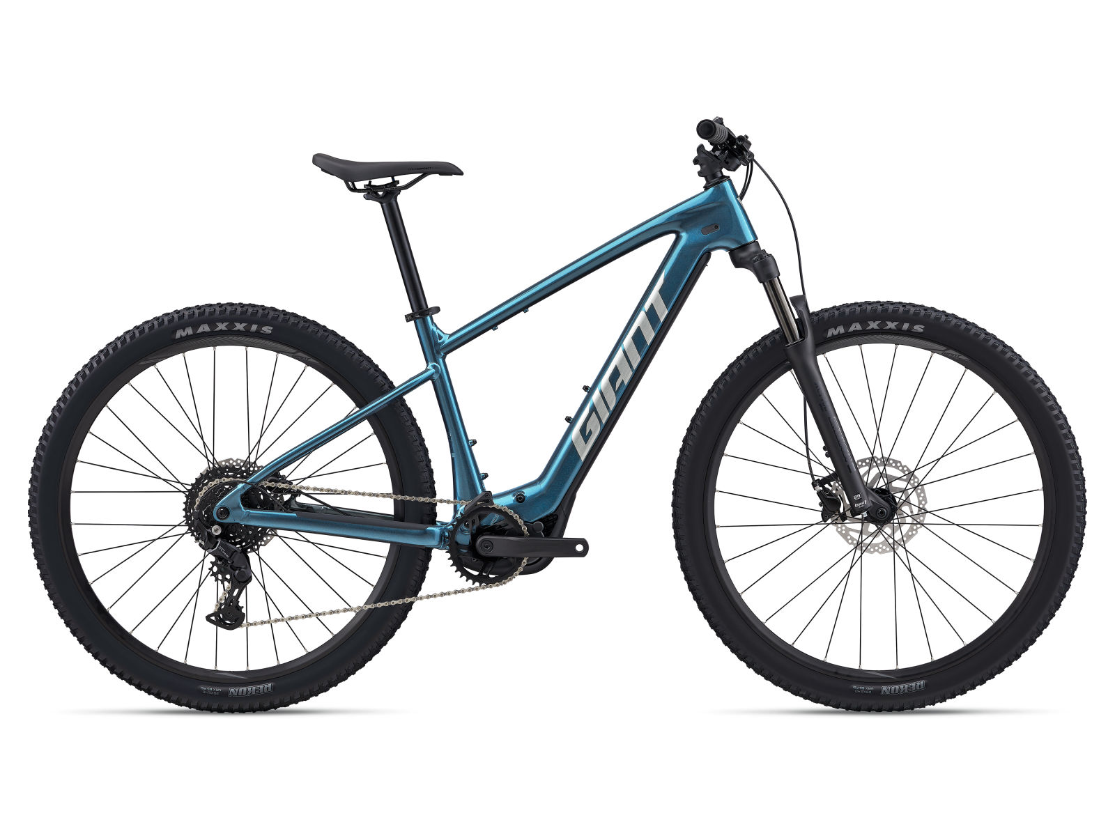 Giant Talon E+ in an alternative colourway, side profile on white background