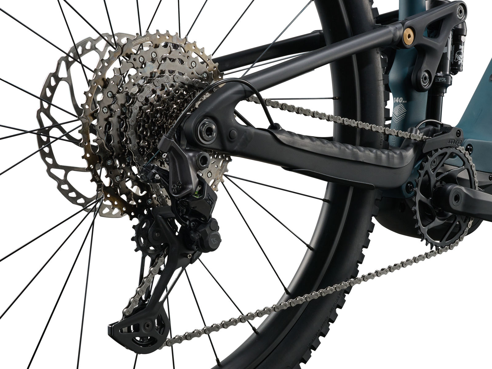 Giant Stance E+ 0 close up component detail