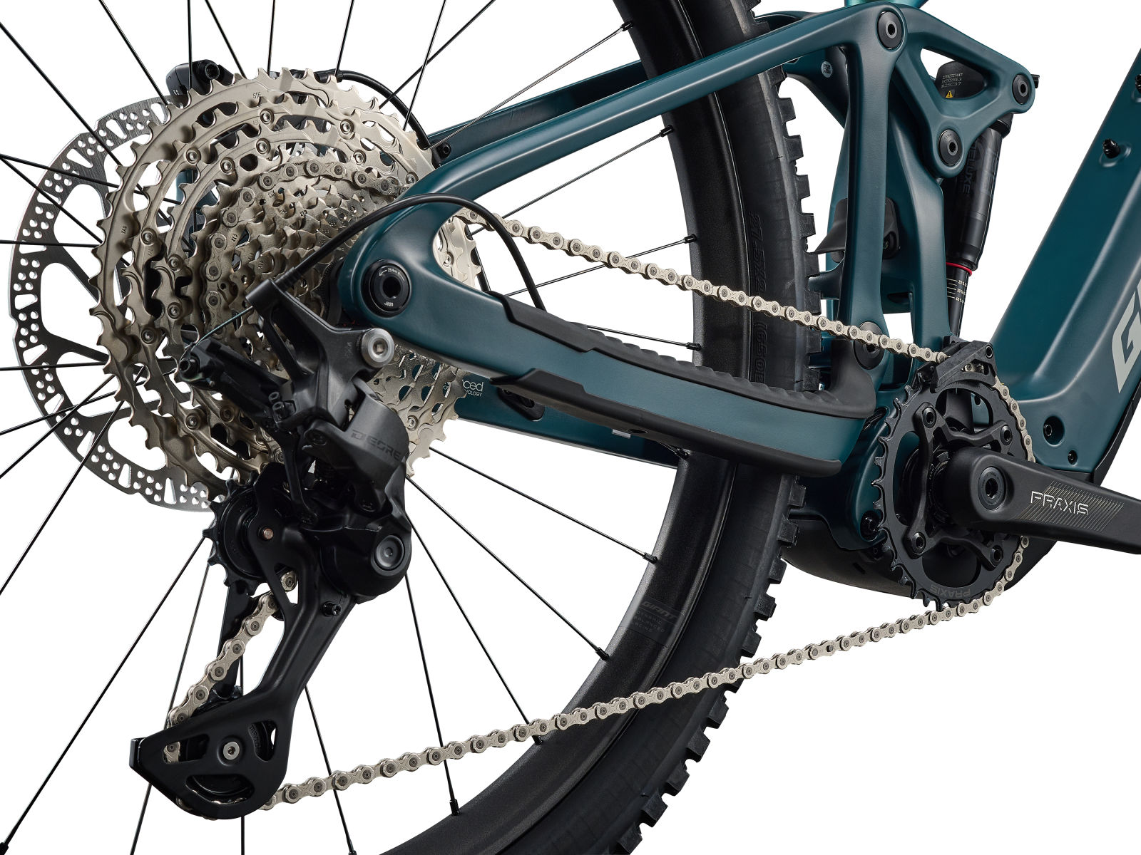 Giant Trance Advanced E+ 2 close up component detail