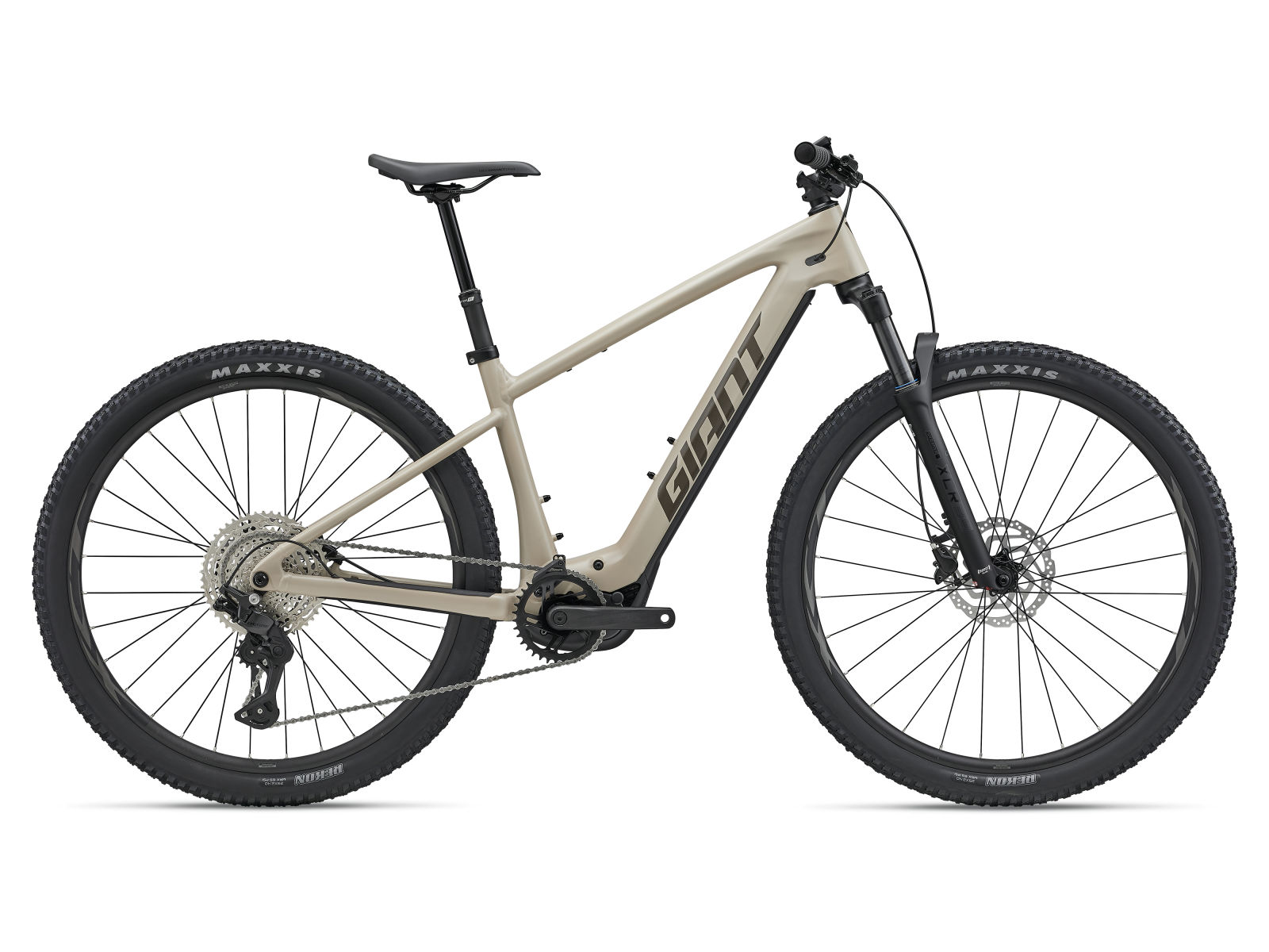 Giant Talon E+ 1 in an alternative colourway, side profile on white background