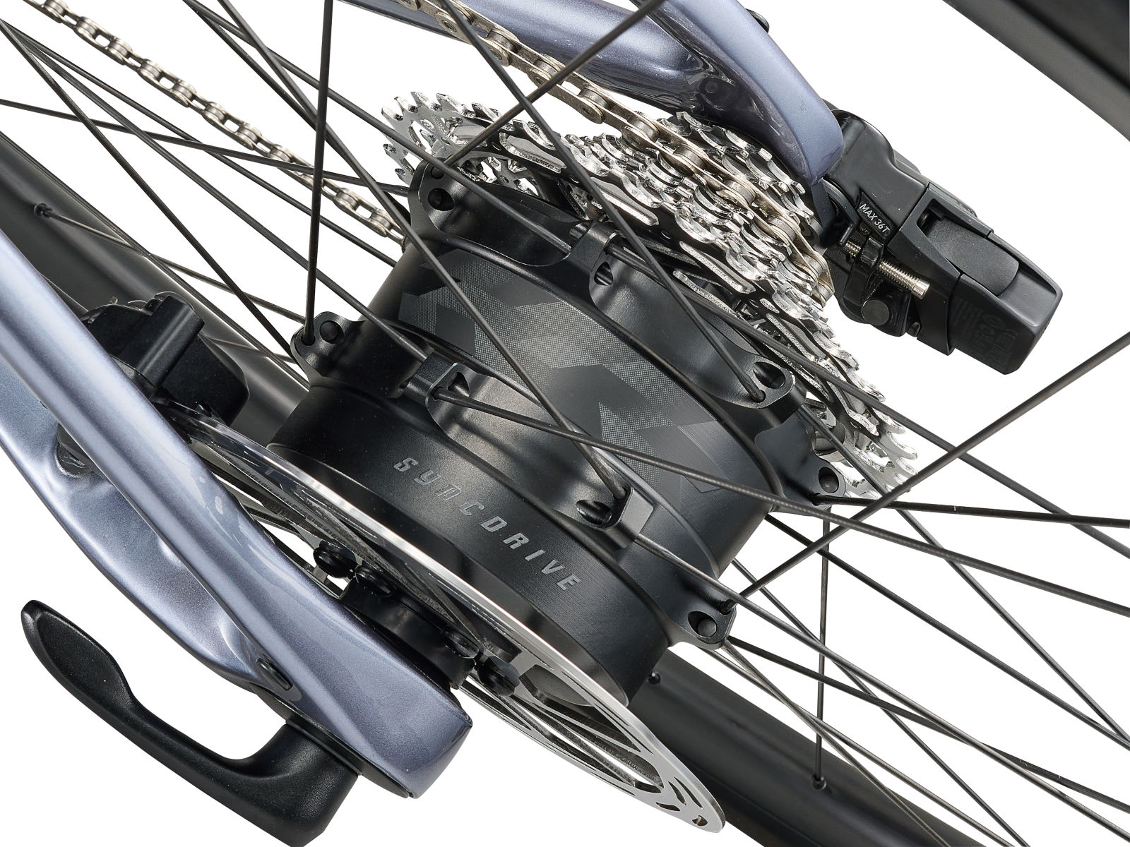 Giant Defy Advanced E+ Elite 2 close up component detail
