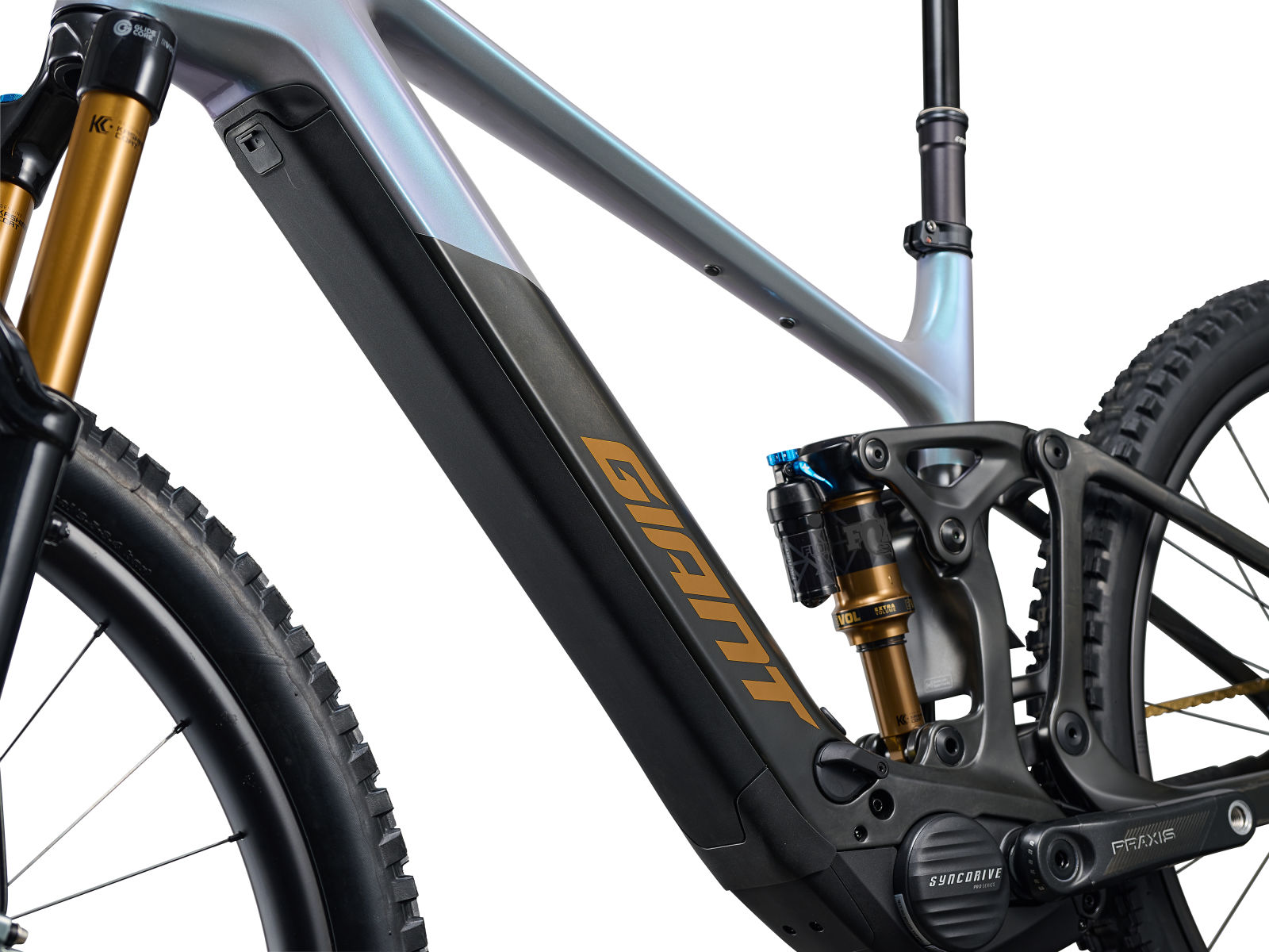 Giant Trance Advanced E+ 0 close up component detail