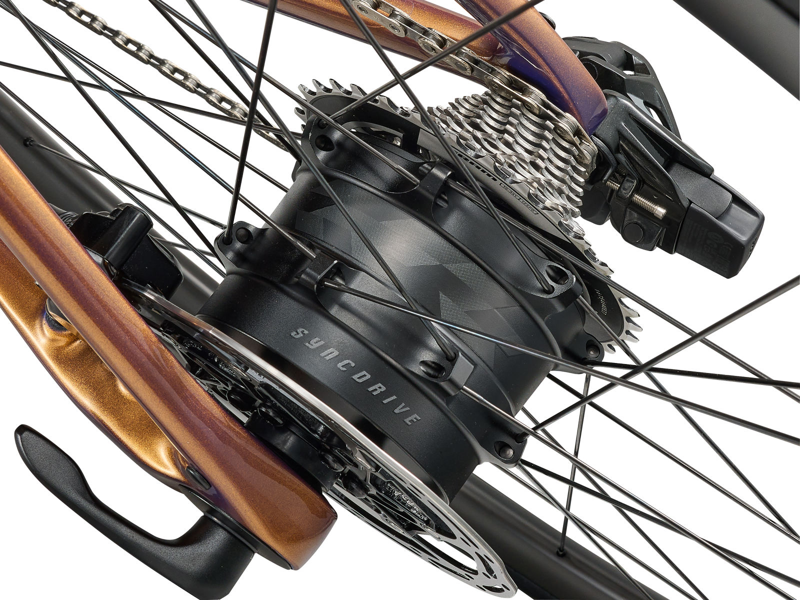 Giant Defy Advanced E+ Elite 1 close up component detail