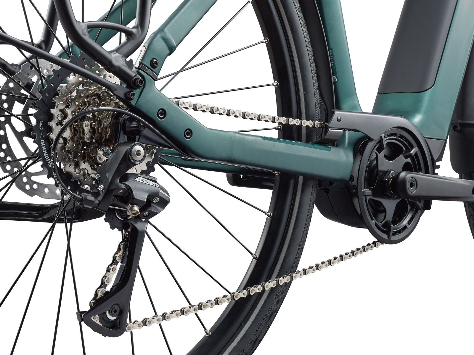 Giant NewTour E+ 3 LST close up component detail