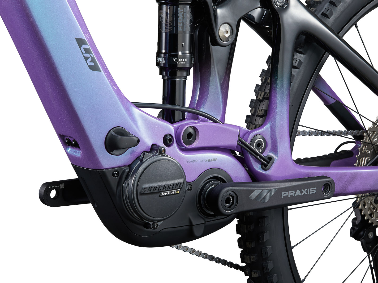 Liv Intrigue X Advanced E+ Elite 2 close up component detail
