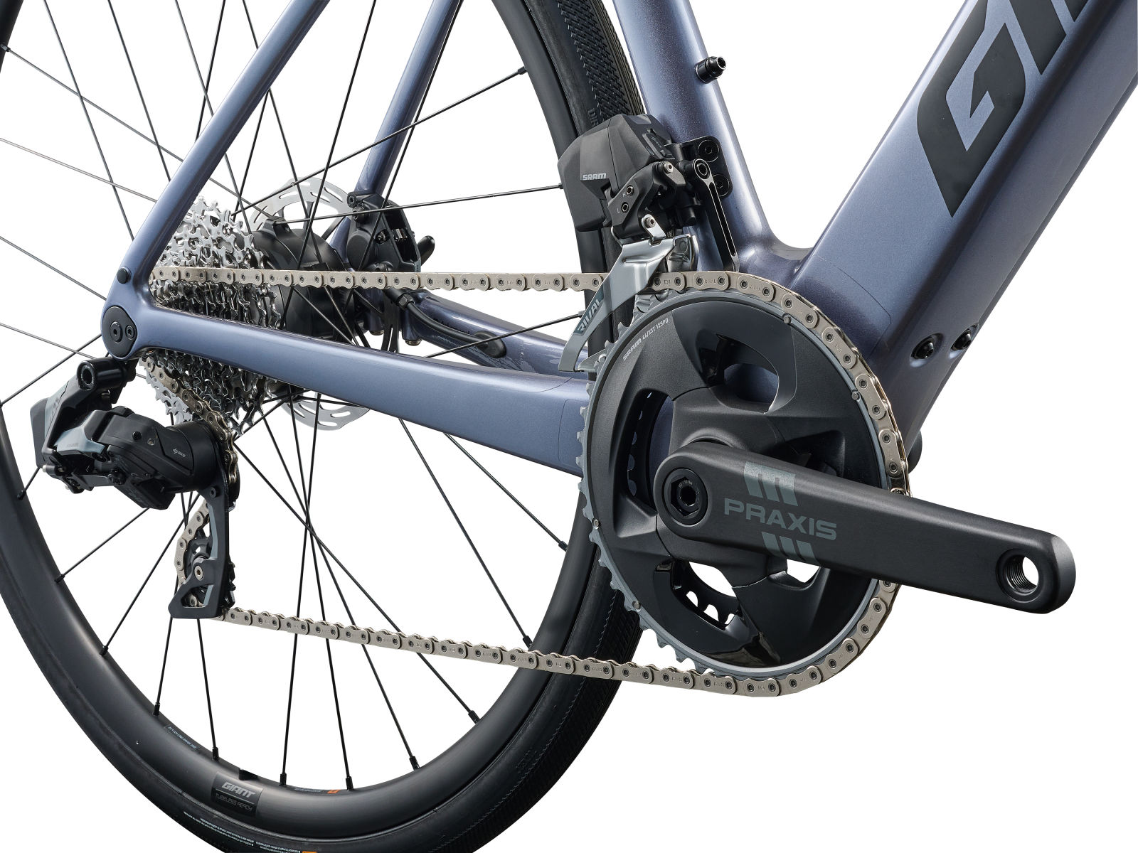 Giant Defy Advanced E+ Elite 2 close up component detail