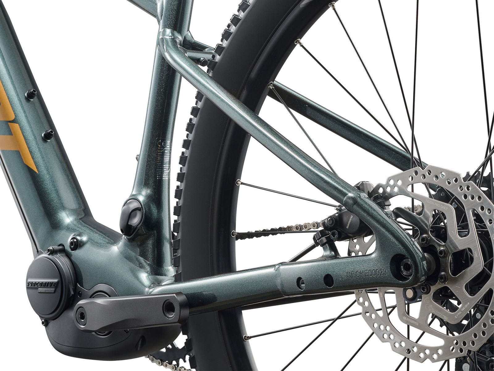 Giant Talon E+ close up component detail