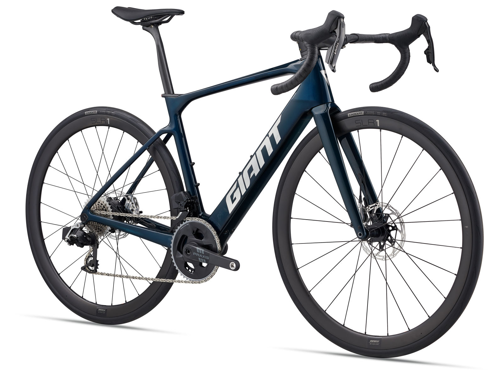 Giant Defy Advanced E+ Elite 0 front view on white background