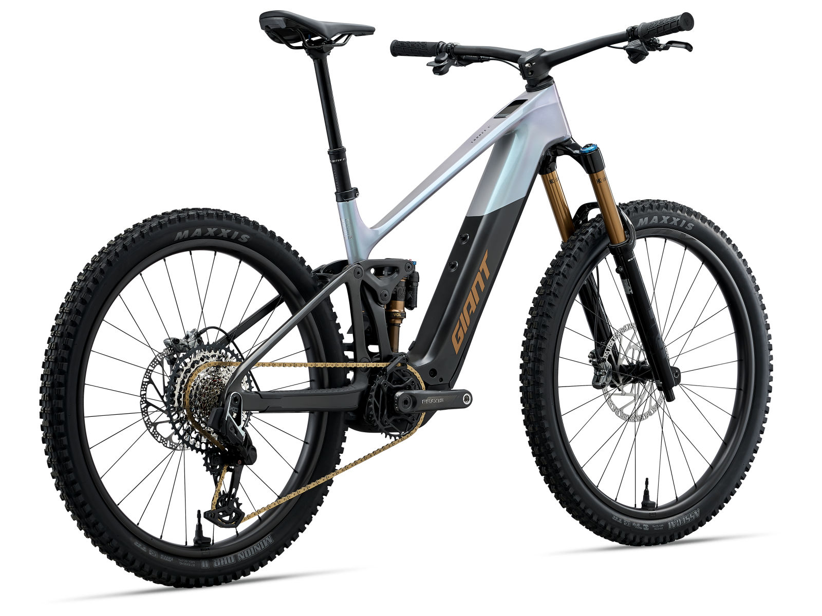 Giant Trance Advanced E+ 0 rear view on white background